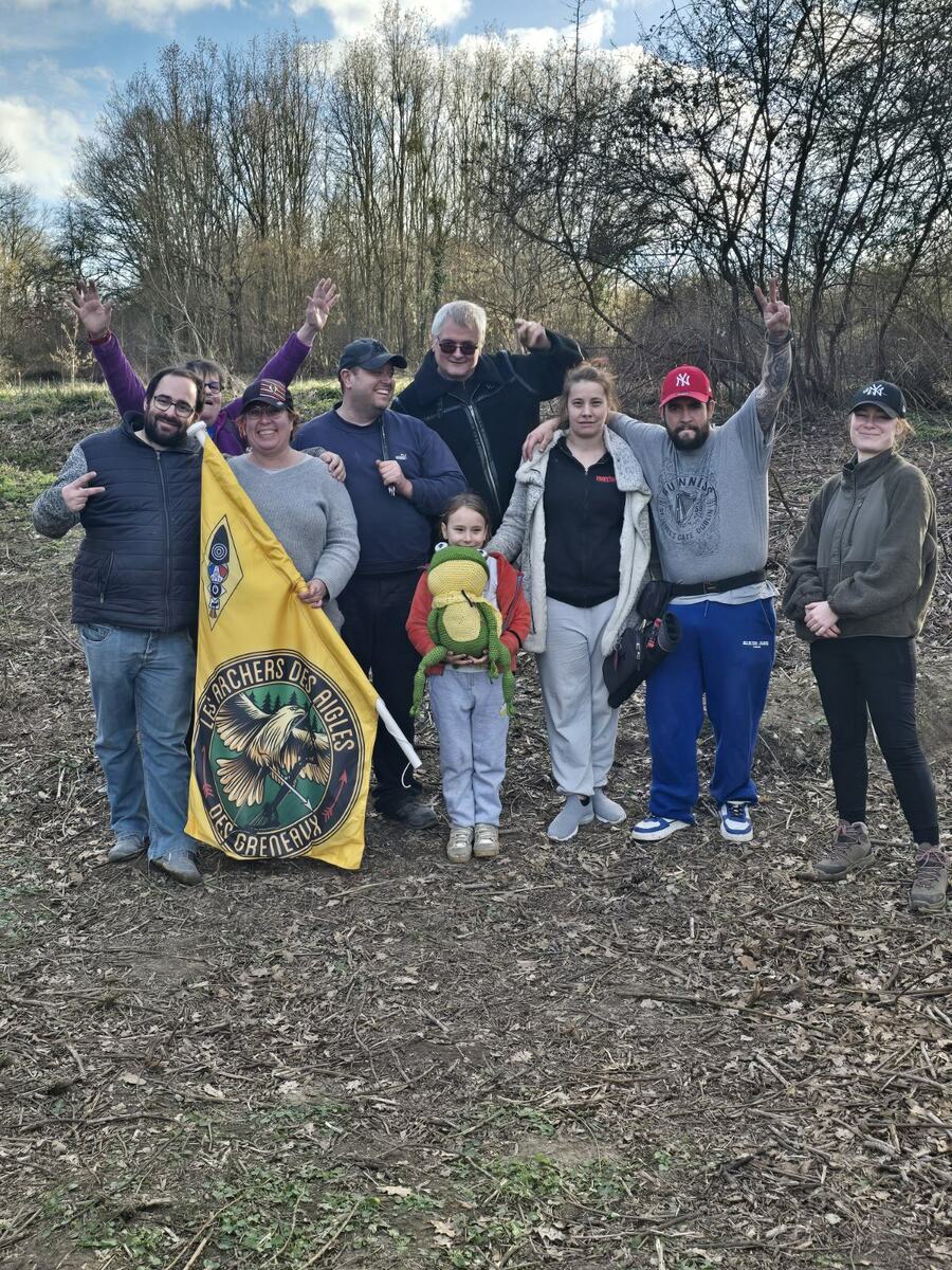 Sortie avec les aigles des Greneaux sur leur terrain - 1er mars 2026
