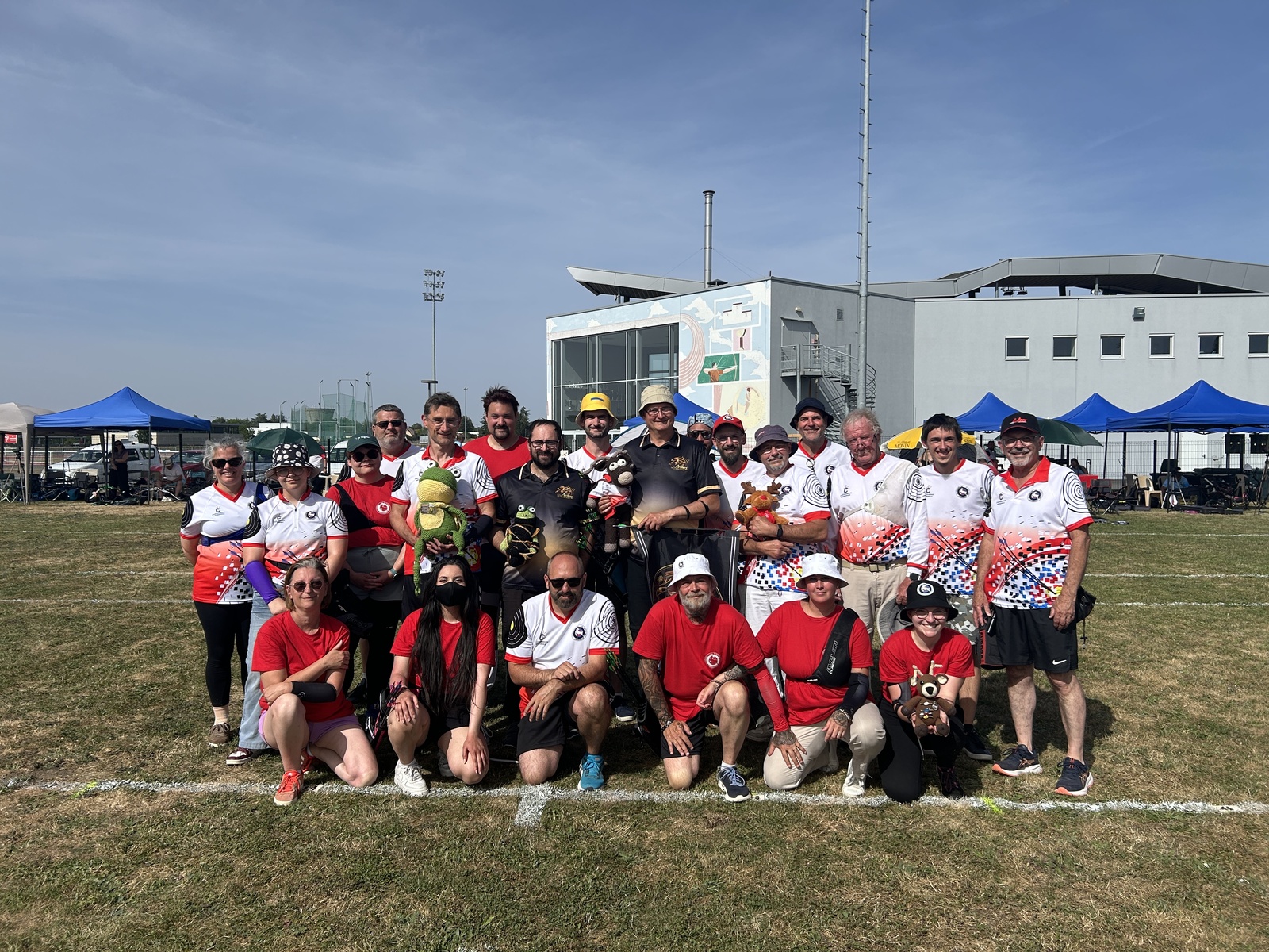 Les archers de Dame Aline en déplacement à Châteauroux
