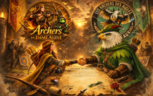 Alliance entre deux clubs d’archers : une coopération officialisée