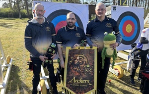 Les archers de Dame Aline à Fontainebleau — Samedi 4 avril 2026