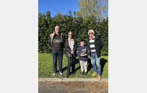 Un jeune archer distingué lors du Prix au Chocolat à Annet-sur-Marne