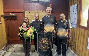 Les archers du club brillent à Éclaron en Beursault