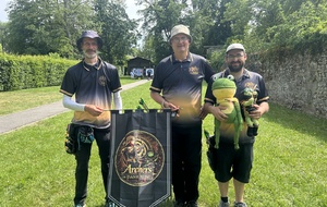 Les archers bravent la chaleur à Crépy-en-Valois