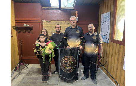 Les archers du club brillent à Éclaron en Beursault